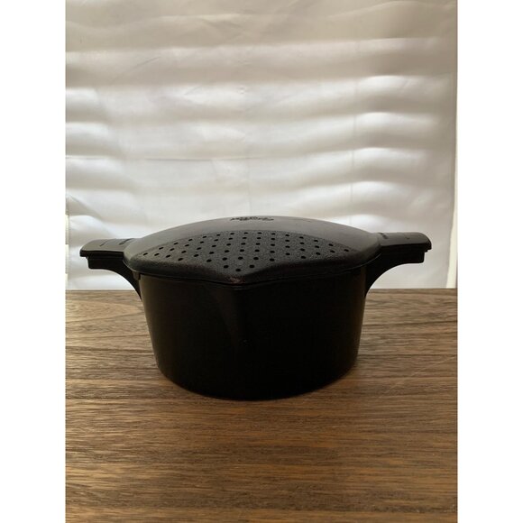 The Pampered Chef Large Microwave Rice Vegetable Cooker with Lid 8 Cups - Picture 2 of 5